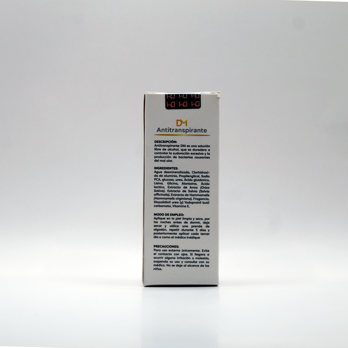 Antitranspirante DM 60ml (Control de sudoración)