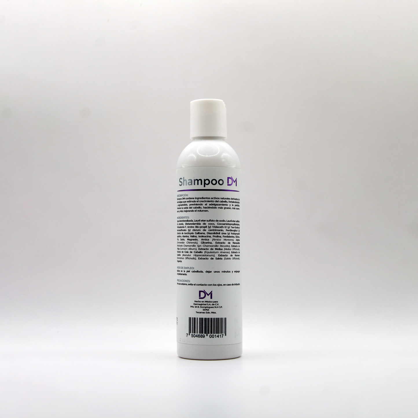 Shampoo DM 250ml (Shampoo fortificante y reparador)