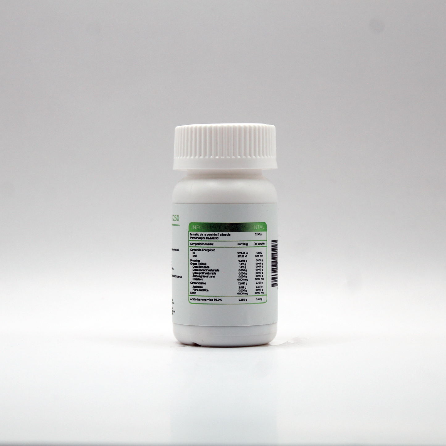 Cápsulas TX 250 mg (30caps) (Ácido tranexámico)
