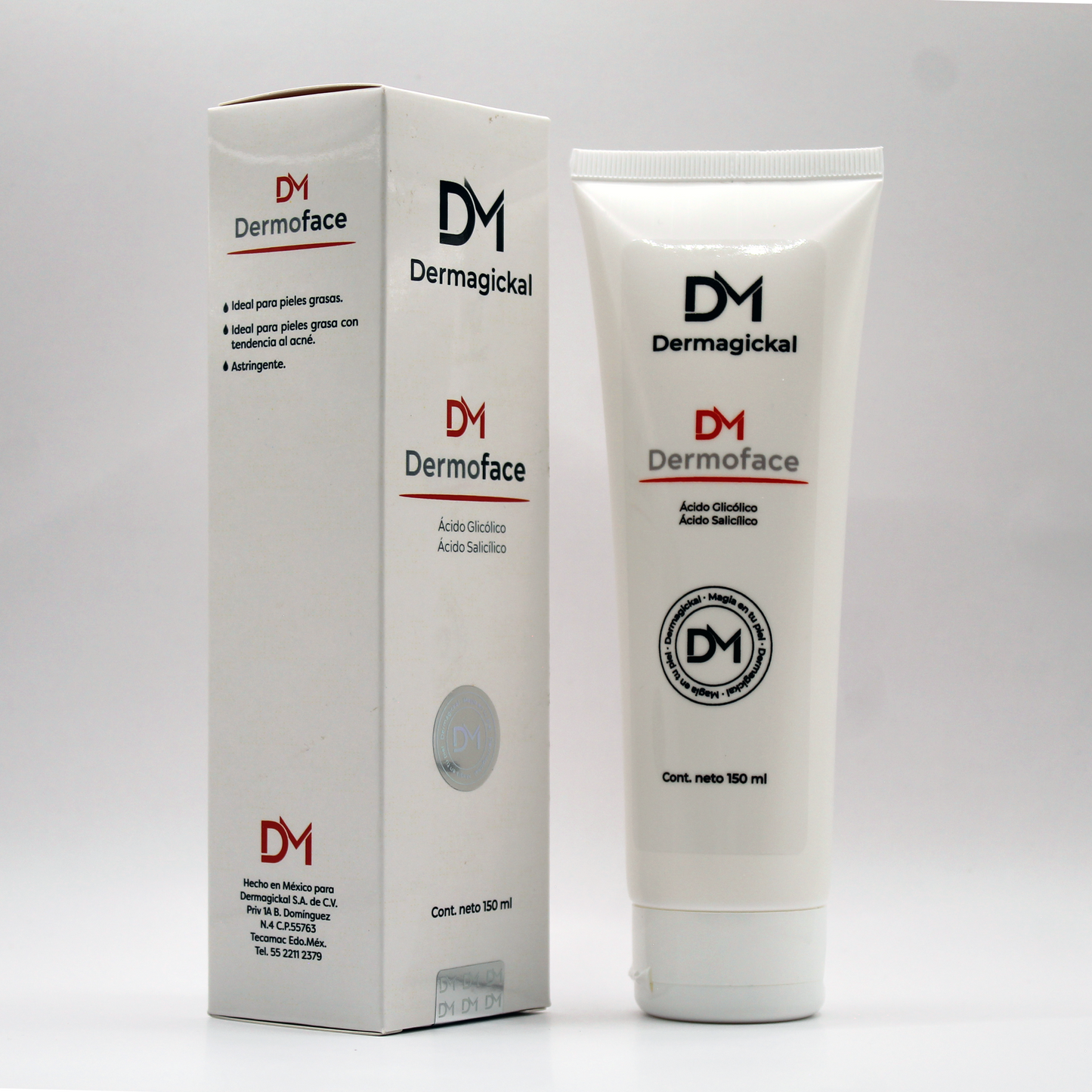 Dermoface DM 125ml (Gel limpiador para piel grasa)