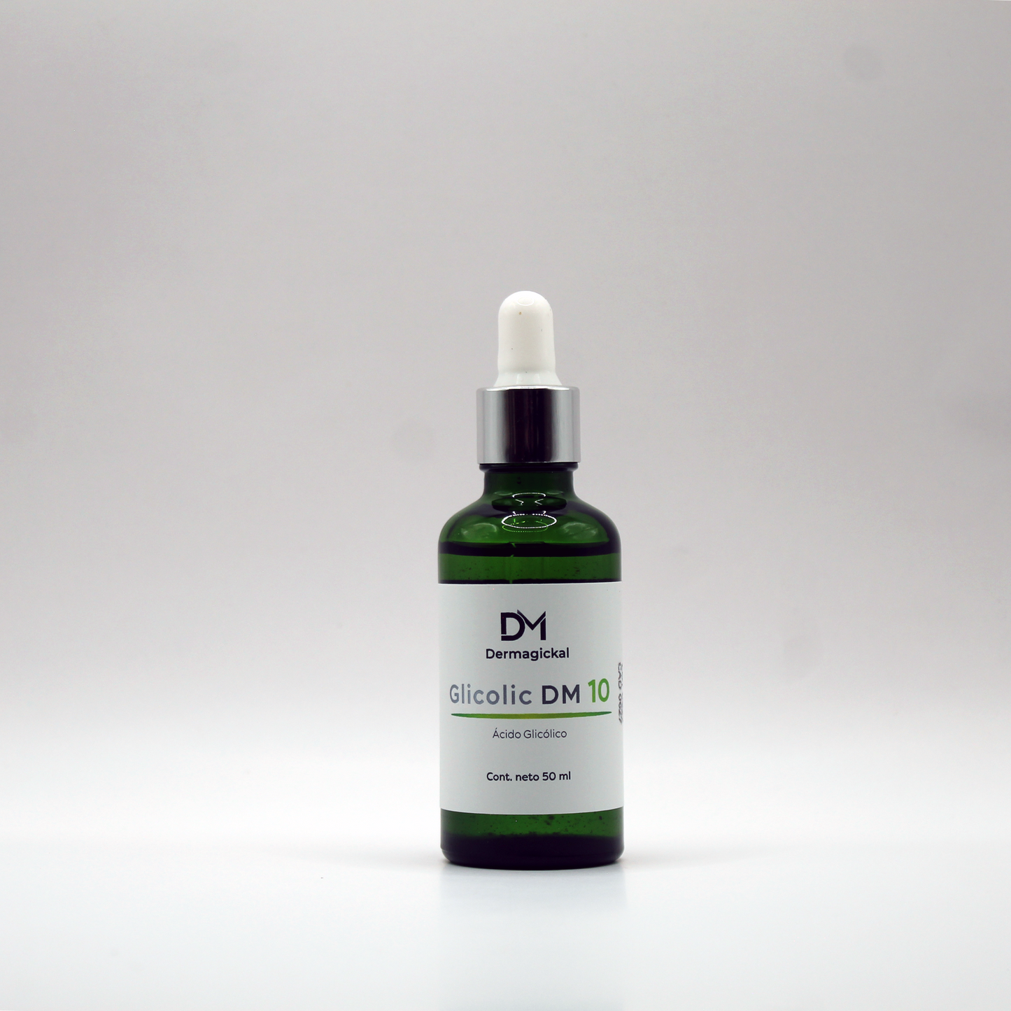 Glicolic DM 10% / 15% (Suero exfoliante con ácido glicólico al 10% y al 15%)