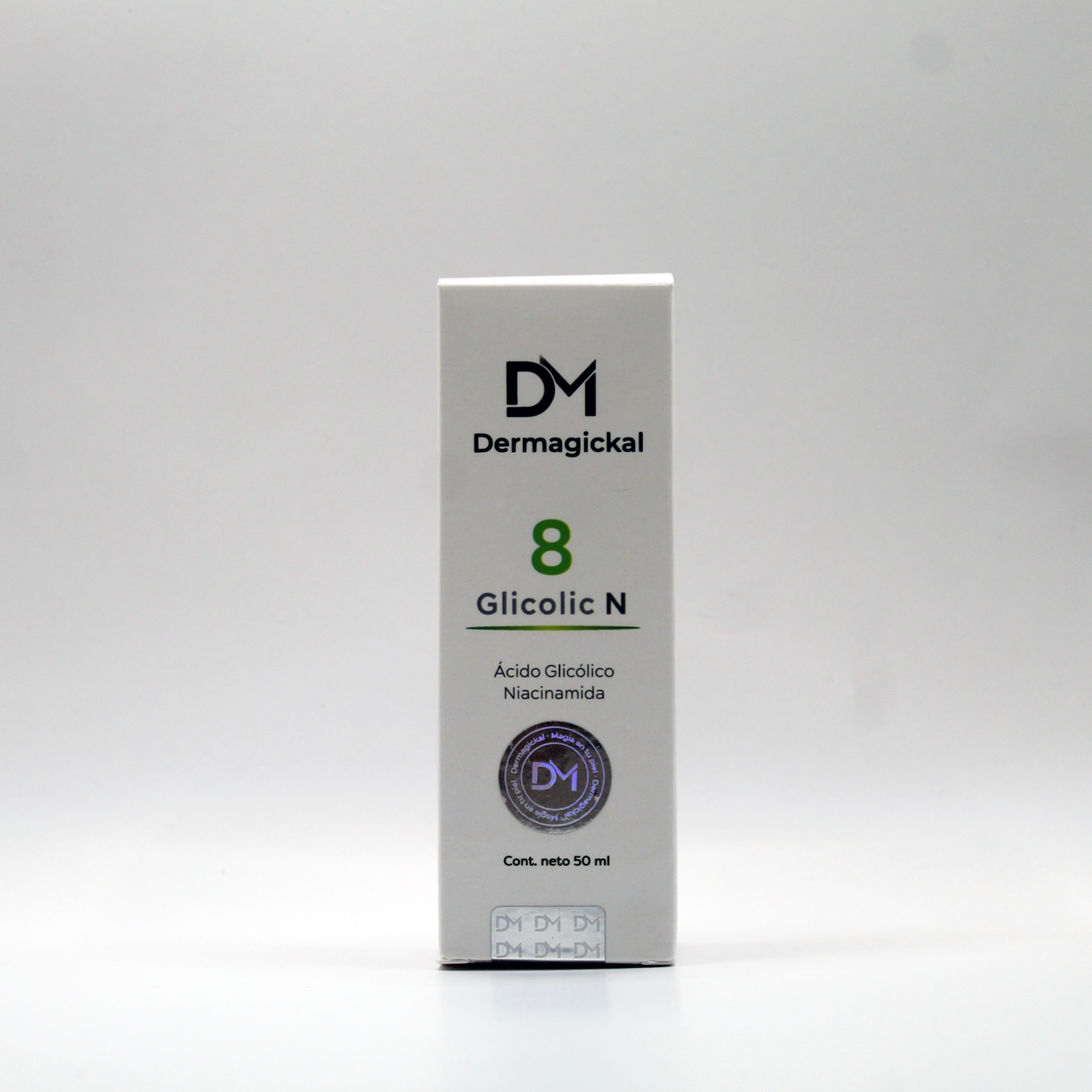 Glicolic N 8 50ml DM (Suero con ácido glicólico 8% y niacinamida)