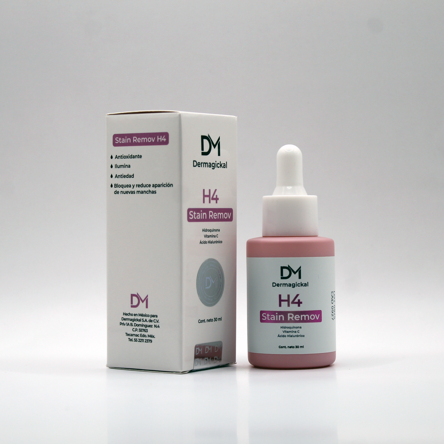 Stain Remov H4 30 ml (Suero despigmentante con hidroquinona 4%)