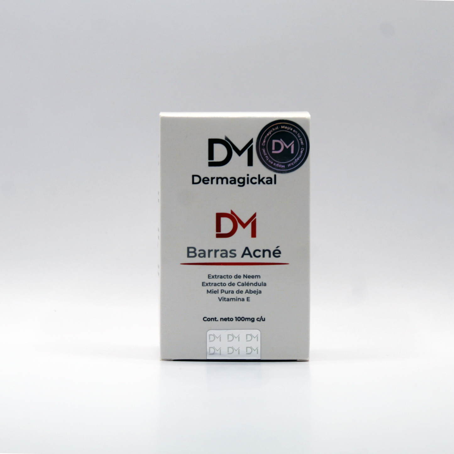 Barras Acné DM 100 mg (Barras de jabón para piel grasa)