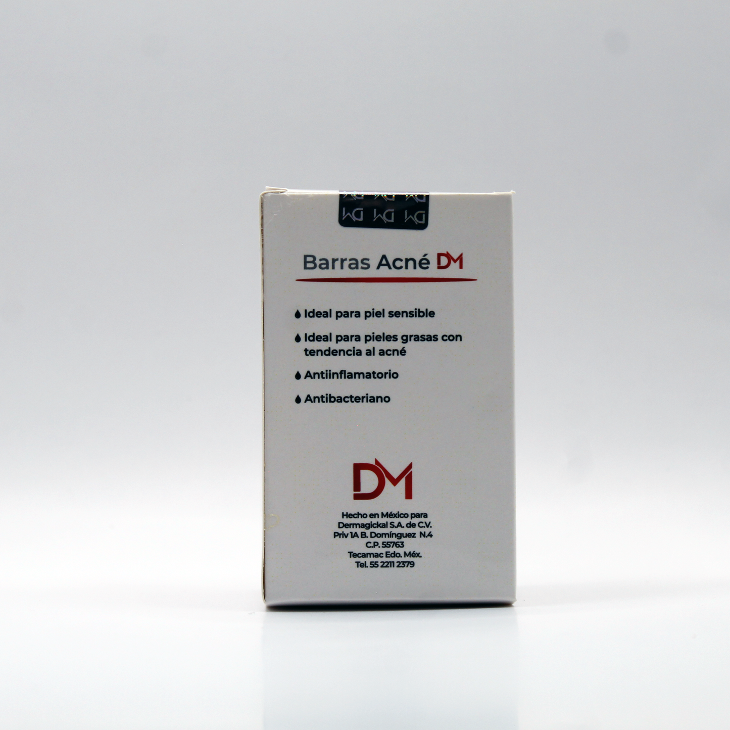 Barras Acné DM 100 mg (Barras de jabón para piel grasa)
