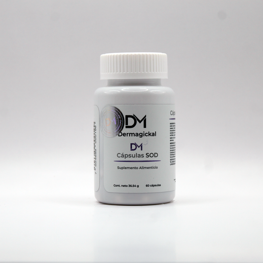 Cápsulas SOD DM 60cps (Suplemento alimenticio antiedad)