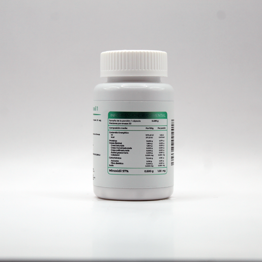 Cápsulas Minoxil 1 mg (Minoxidil)