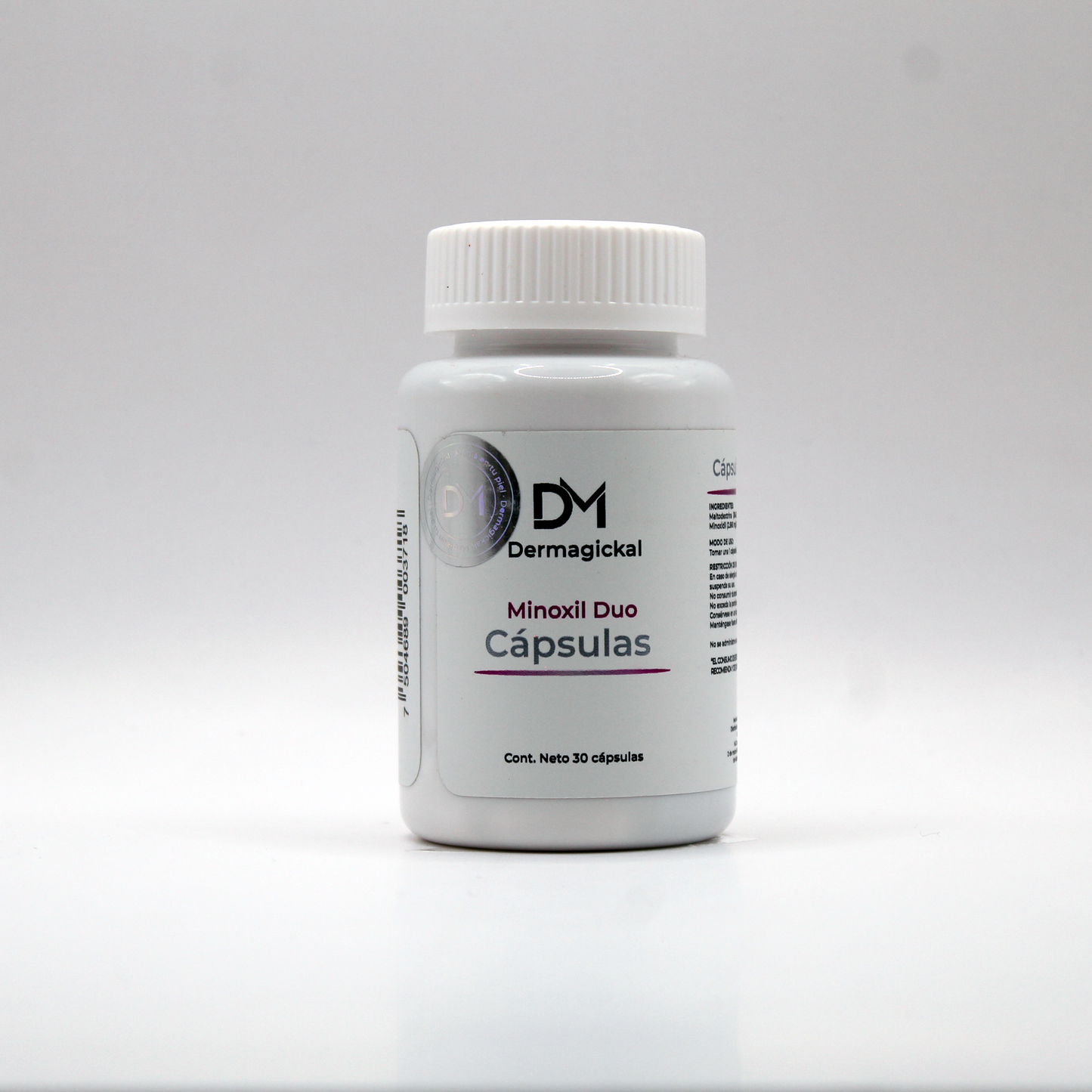 Cápsulas Minoxil Duo (Minoxidil 2.5mg y Dutasteride 0.5mg)