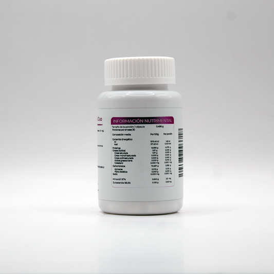Cápsulas Minoxil Duo (Minoxidil 2.5mg y Dutasteride 0.5mg)
