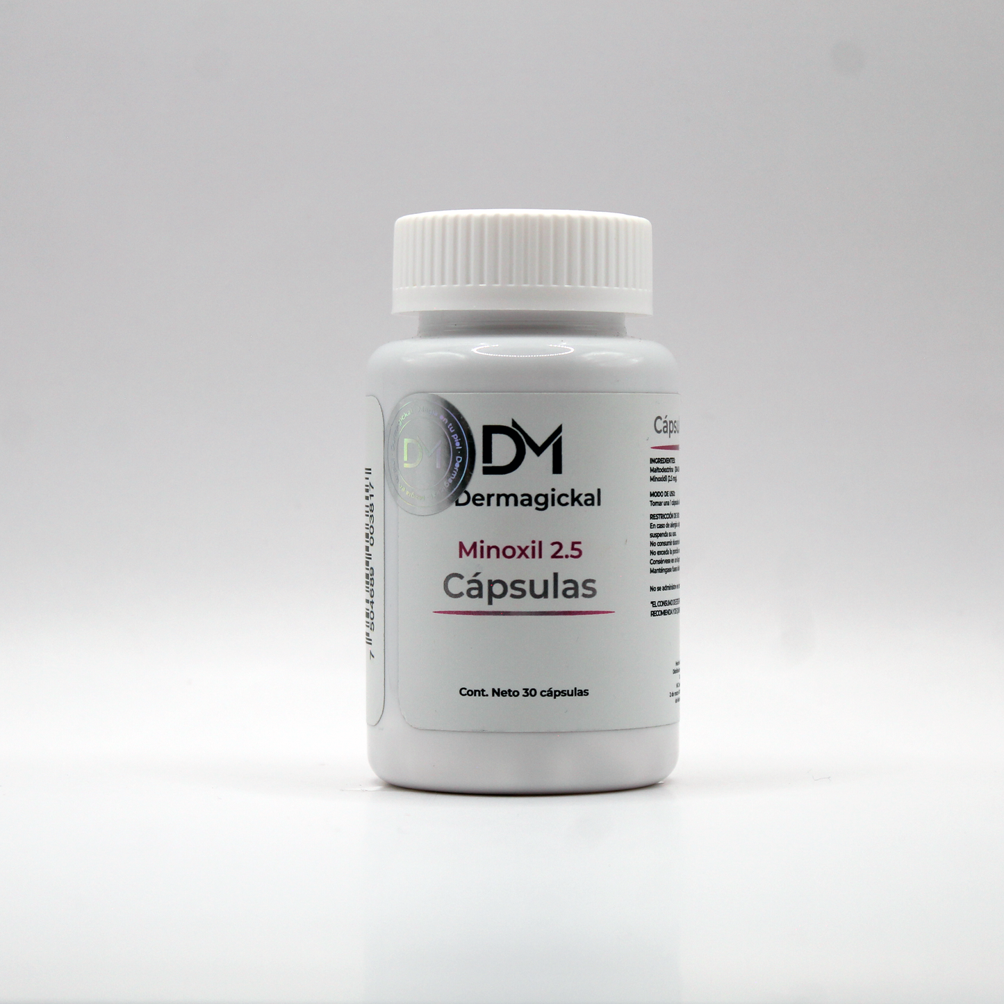 Cápsulas Minoxil 2.5 mg (Minoxidil)