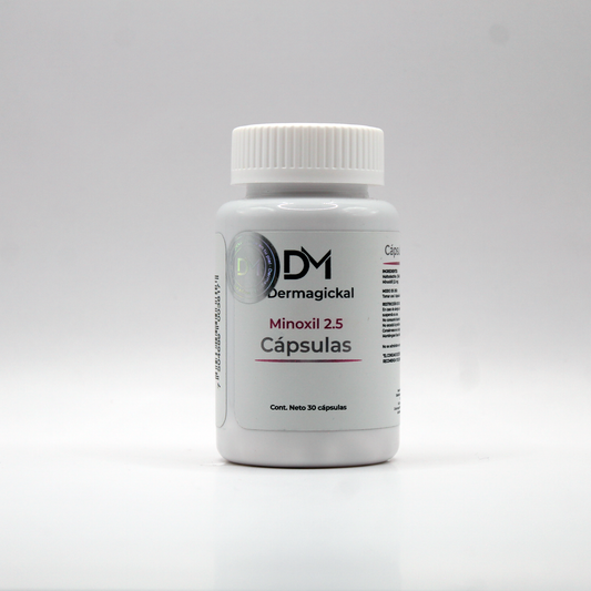 Cápsulas Minoxil 2.5 mg (Minoxidil)