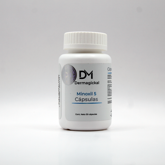 Cápsulas Minoxil 5mg (Minoxidil)